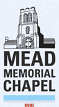 Mobile Screenshot of meadmemorialchapel.org